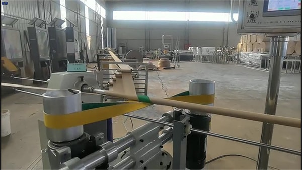 Máquina para hacer tubos de cartón KS60 -2 cabezales