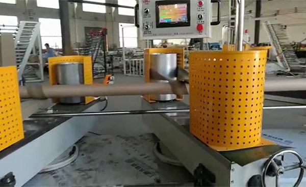 Máquina para hacer tubos de cartón KS60 -2 cabezales